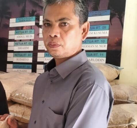 Foto: Kepala Desa Rempe, Abdul Wahab (Media KSB)