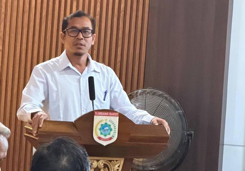 Foto: Ketua Komisi III DPRD KSB, H. Basuki AR, S.E