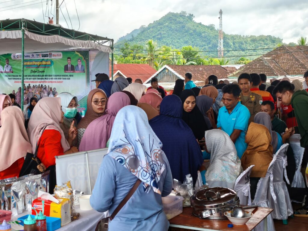 Foto: Gerakan Pangan Murah, DKP KSB (dok. Media KSB)