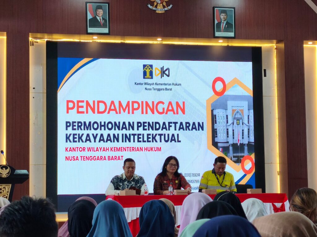 Foto: Diskoperindag KSB Dampingi UMKM Daftar Kekayaan Intelektual (KI) (Media KSB)