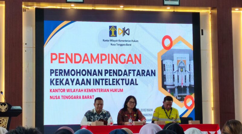 Foto: Diskoperindag KSB Dampingi UMKM Daftar Kekayaan Intelektual (KI) (Media KSB)