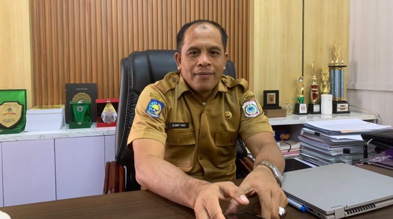 Foto: Kepala Disnakertrans KSB, Slamet Riyadi (Media KSB)