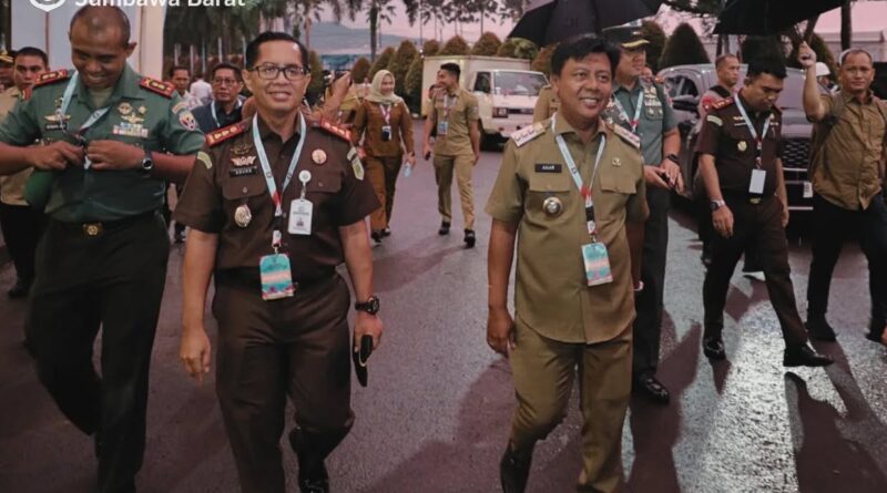Bupati KSB, Amar Nurmansyah, Hadir di Rakornas 2026 (prokopimsumbawabarat)