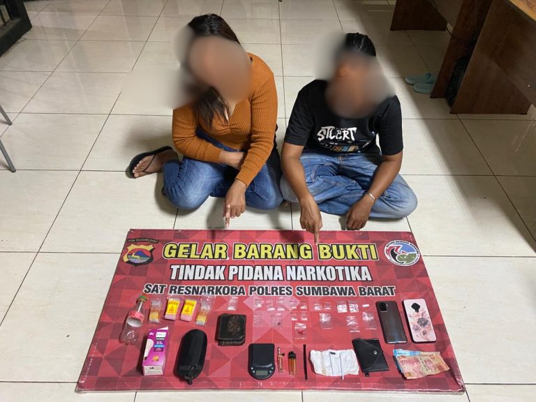 Foto: Penyelundupan 391 Gram Sabu di Kios Laundry Maluk (Polres KSB)