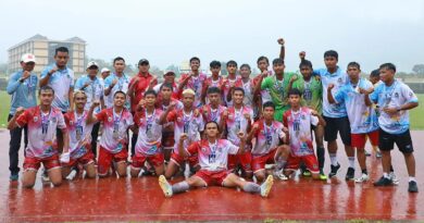 Foto: Tim Sepak Bola KSB dalam ajang Porprov