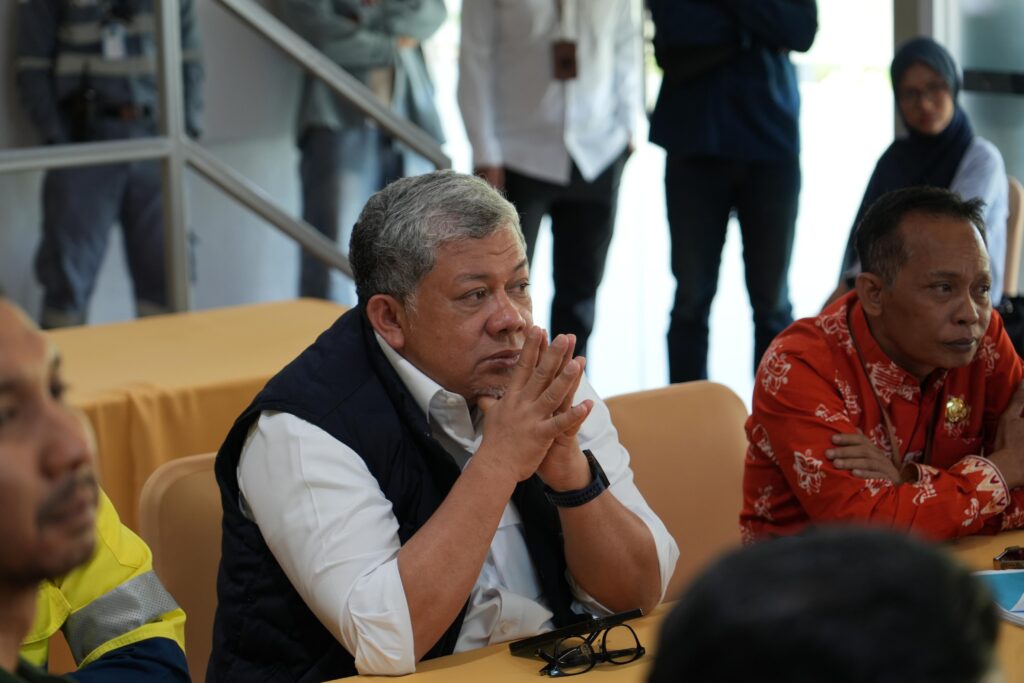 Foto: Wamen PKP Fahri Hamzah saat berkunjung ke AMMAN