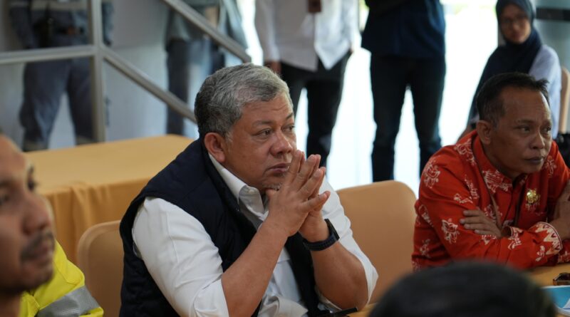 Foto: Wamen PKP Fahri Hamzah saat berkunjung ke AMMAN