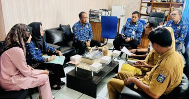 Foto: kunjungan resmi dari UPTD Balai Pengawasan Ketenagakerjaan dan K3 Pulau Sumbawa ke RSUD Asy-Syifa’ Sumbawa Barat