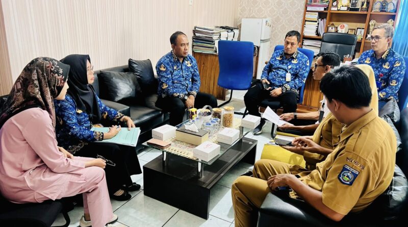 Foto: kunjungan resmi dari UPTD Balai Pengawasan Ketenagakerjaan dan K3 Pulau Sumbawa ke RSUD Asy-Syifa’ Sumbawa Barat