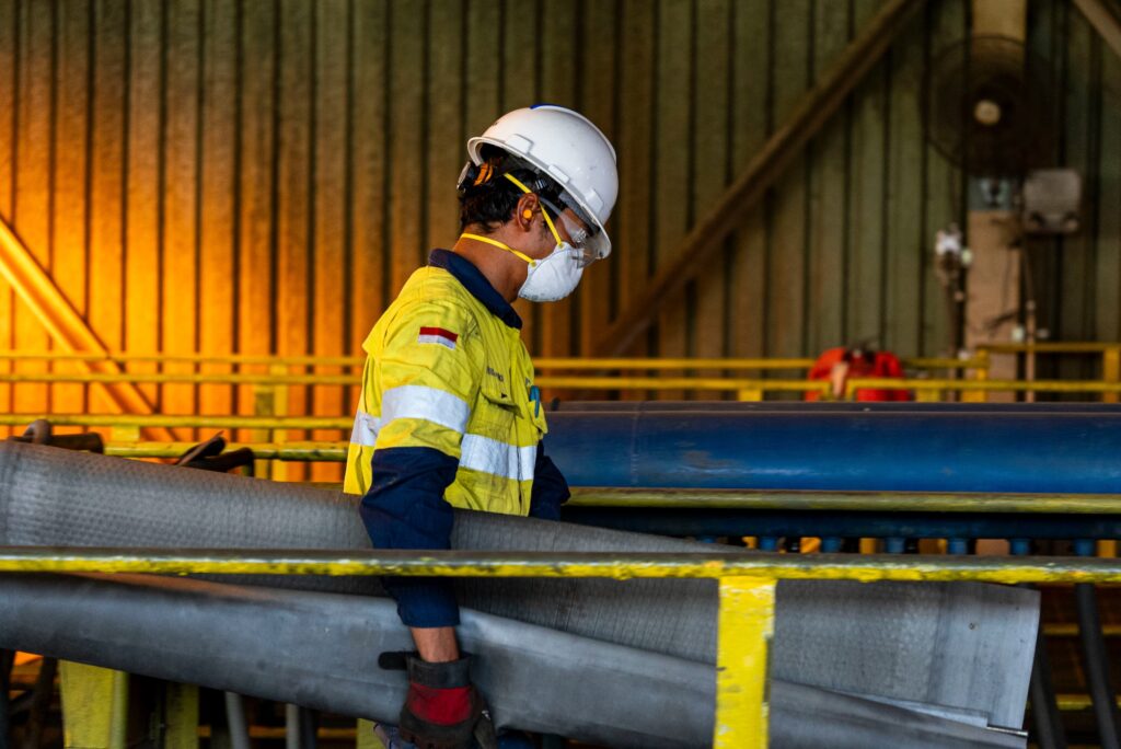 Foto: Mekanik Alat Berat AMMAN (dok. AMMAN)