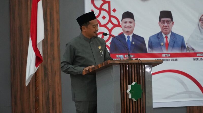 Foto: Ketua Pansus LKPJ Bupati, Norvie Apriansyani