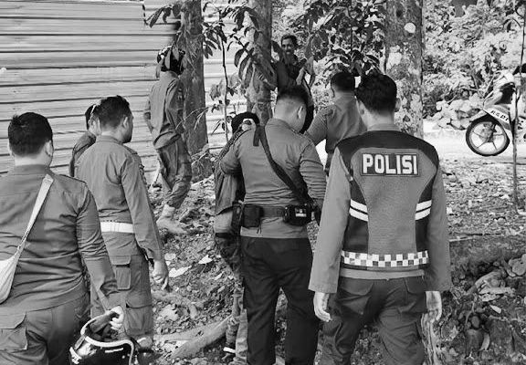 Foto: Penanganan warga Sampir