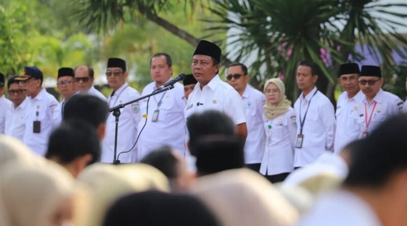 Foto: Apel Pagi Pemerintah KSB