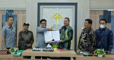 Foto: Dishub KSB berkunjung ke kantor Kemenkum NTB