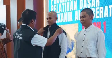 Foto: Pelepasan Penerima Beasiswa Mekanik Alat Berat KSB.