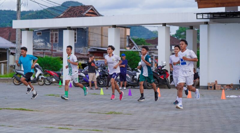 Foto: Seleksi Tim Sepak Bola KSB untuk Porprov NTB