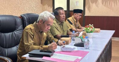 Foto: Rapat pengusulan formasi ASN Lingkup Pemerintah KSB