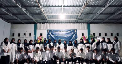 Foto: Kegiatan Halal Bihalal bersama elemen pemuda yang dilaksanakan di Lapangan Sepakbola Desaloka