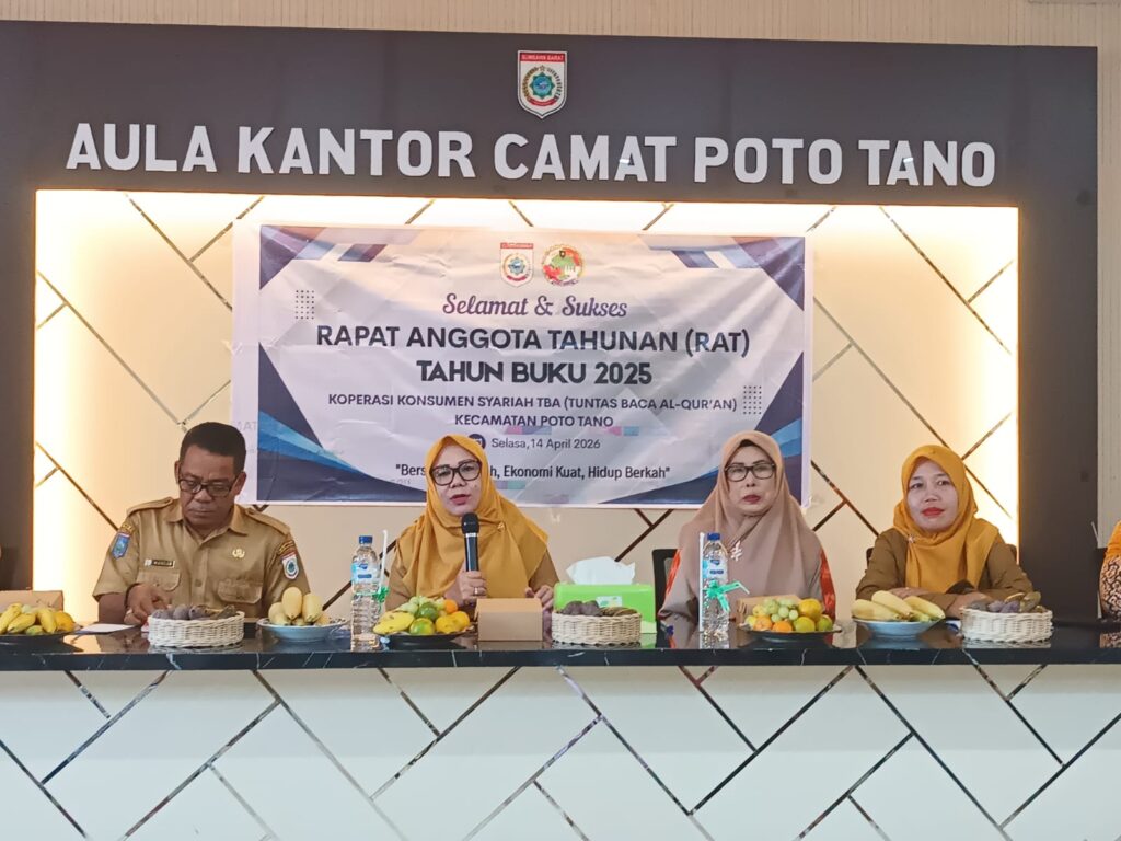 Foto: Rapat Anggota Tahunan (RAT) Koperasi Konsumen Syariah TBA, Poto Tano