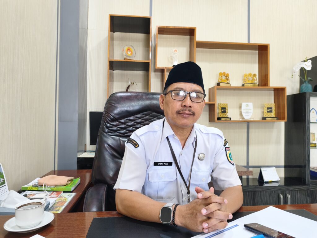 Foto: Kepala Badan Kepegawaian dan Pengembangan Sumber Daya Manusia (BKPSDM) KSB, Agusman, S.Pt. (dok. Media KSB)