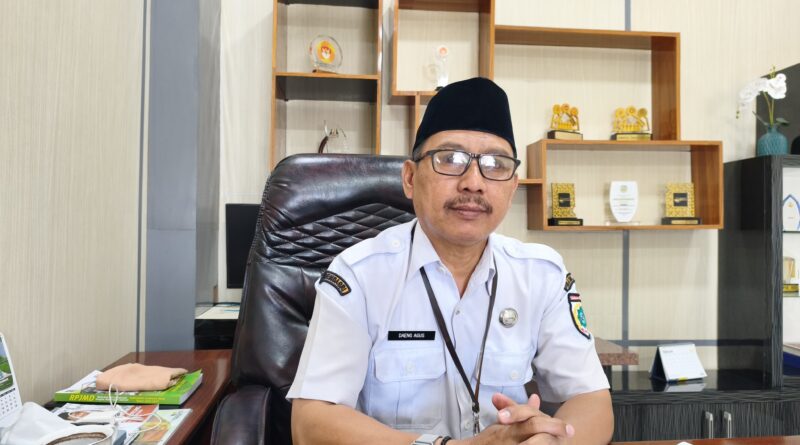 Foto: Kepala Badan Kepegawaian dan Pengembangan Sumber Daya Manusia (BKPSDM) KSB, Agusman, S.Pt. (dok. Media KSB)