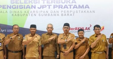 Foto: Peserta seleksi pengisian Jabatan Pimpinan Tinggi (JPT) Pratama Kepala Dinas Kearsipan dan Perpustakaan Kabupaten Sumbawa Barat