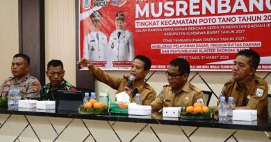 Foto: Rapat Musrenbang di Kecamatan Poto Tano