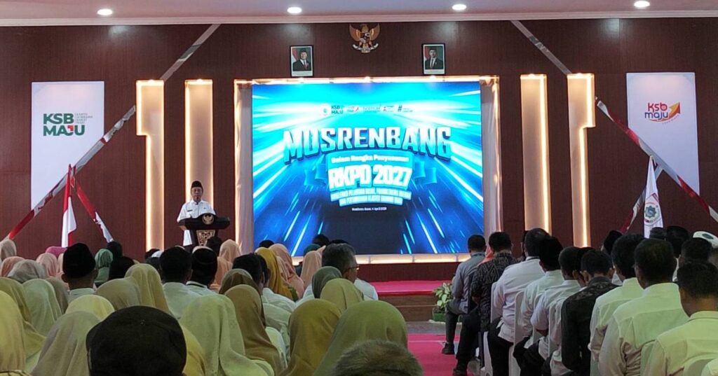 Foto: Musrenbang tingkat Kabupaten Sumbawa Barat