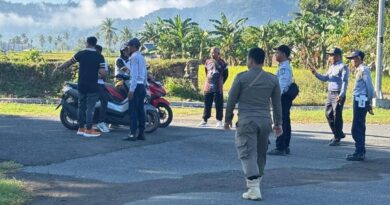 Foto: Pengamanan Sat Pol PP ke ASN Lingkup KTC
