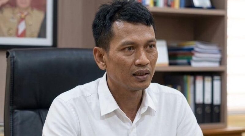 Foto: Kepala Desa Mantar, Asmono. (dok. Media KSB)