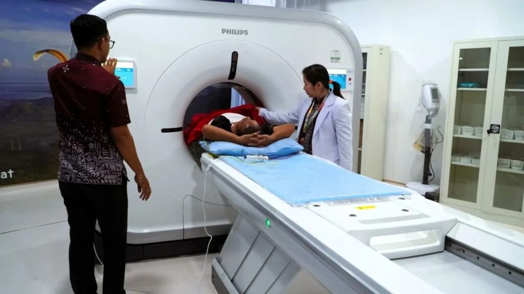 Foto: CT-Scan 128 Slice pada unit radiologi, RSUD Asy-Syifa.
