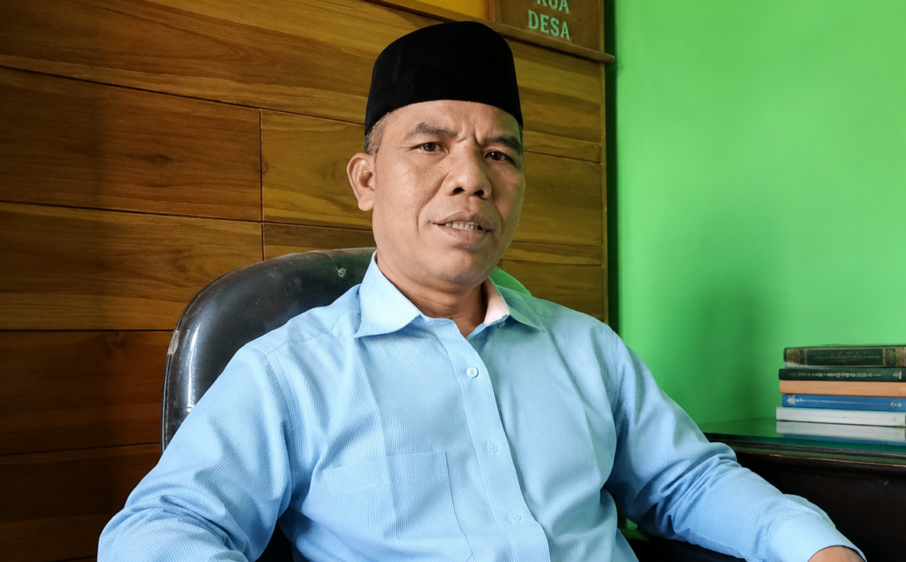 Foto: Kepala Desa Tebo, Abdul Wahab