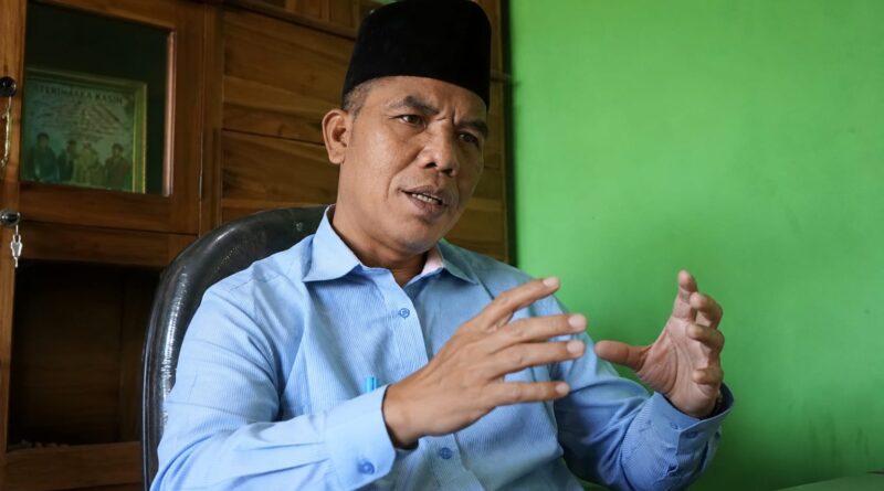 Foto: Kepala Desa Tebo, Abdul Wahab