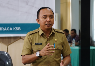 Foto: Sekretaris Disparpora KSB, Rahadian, S.Pd., M.Si.