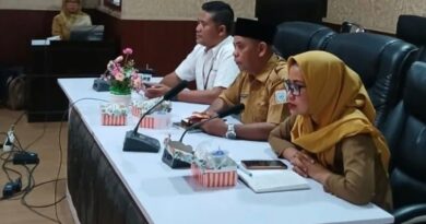 Foto: Rapat penyusunan rekomendasi kegiatan statistik, Diskominfo KSB.