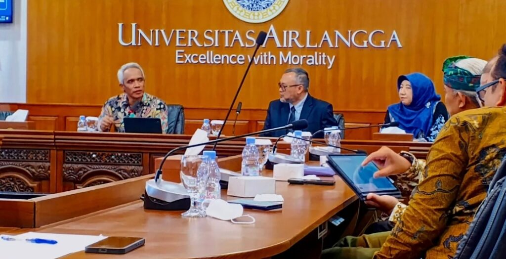 Foto: Audiensi Pemerintah KSB dengan Rektorat Universitas Airlangga (UNAIR) Surabaya (dok. Media KSB)