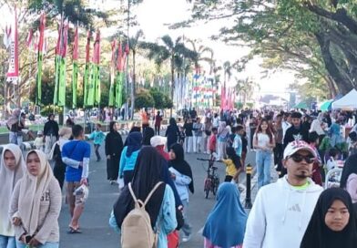 Foto: Suasana Car Free Day Taliwang (dok. PPID Sumbawa Barat)