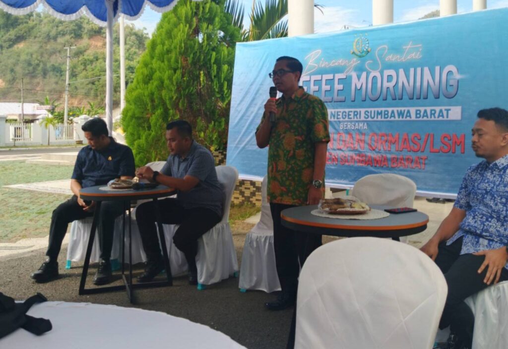 Foto: Coffee Morning Kejari KSB bersama Insan Pers.