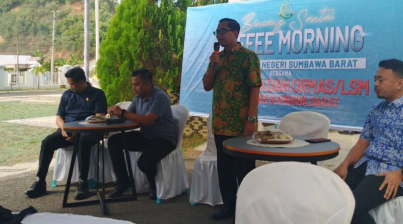 Foto: Coffee Morning Kejari KSB bersama Insan Pers.
