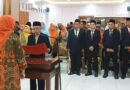 Foto: Wabup KSB, Hj. Hanipa melantik 11 Kepala Sekolah baru di KSB (dok. PPID Sumbawa Barat)