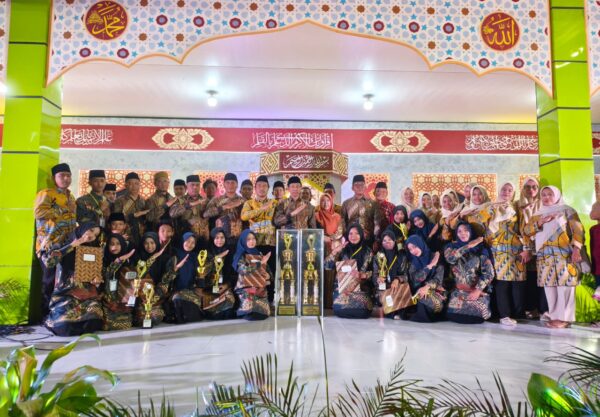 Foto: Kafilah Kuang Juara Umum MTQ Taliwang ke-XXII