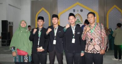 Foto: Peserta Fahmil Qur'an KSB pada ajang MTQ Provinsi NTB ke-XXXI.