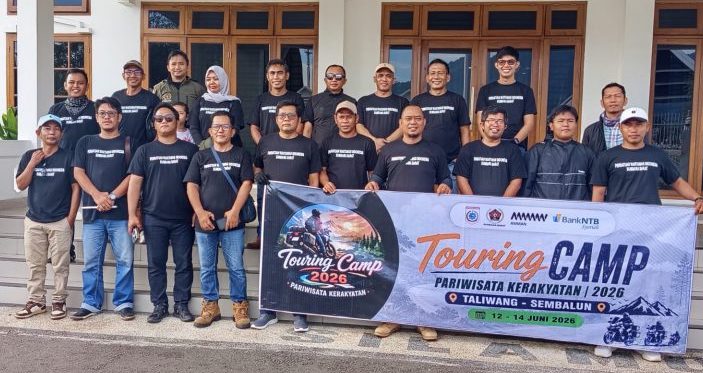 Foto: Pelepasan PWI KSB ke Sembalun