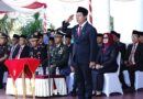 Foto: Bupati KSB saat upacara peringatan Hari Lahir Pancasila 2026 (PPID Sumbawa Barat)
