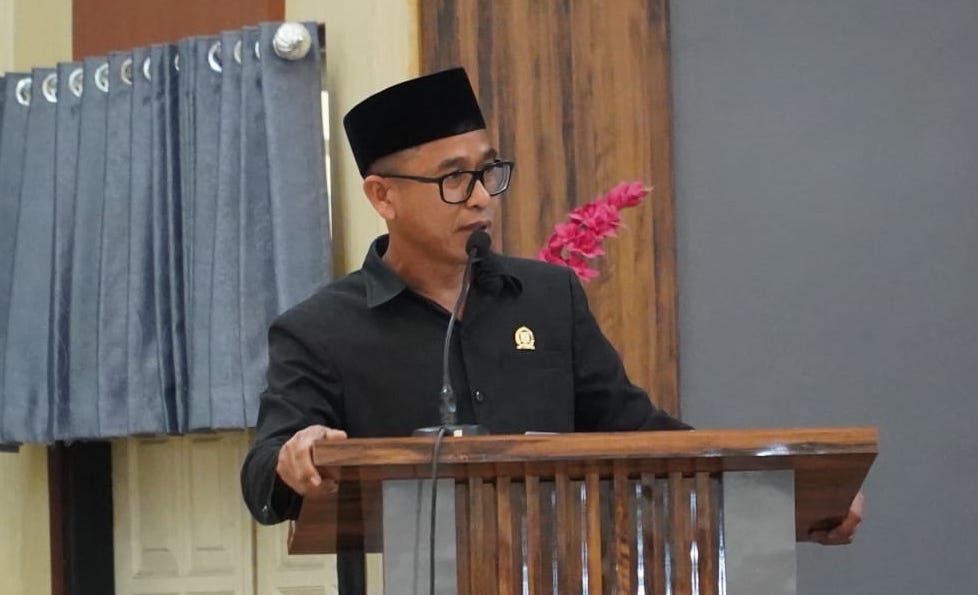 Foto: Ketua Pansus I Raperda DPRD KSB, H. Basuki 