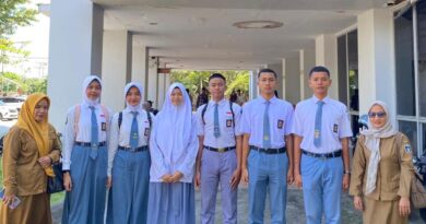 Foto: Peserta Seleksi Paskibra Nasional asal KSB (dok. Bakesbangpol KSB)