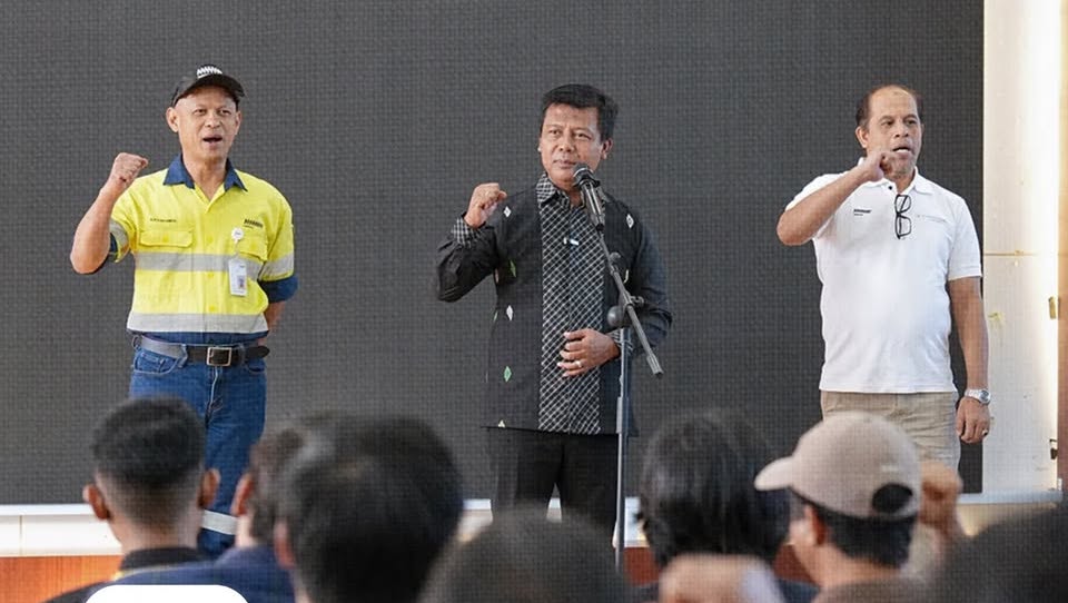 Foto: Pelaksanaan tahapan rekrutmen PT AMNT di Sumbawa Barat. (dok. Prokopim Sumbawa Barat)