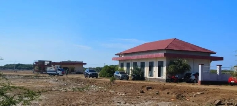 Foto: Lokasi Selter UMKM KSB
