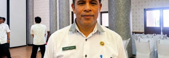 Kepala Disnakertrans KSB, Slamet Riadi (dok. NTB Satu)