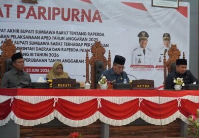Foto: Rapat Paripurna Penyampaian Pendapat Akhir Bupati.